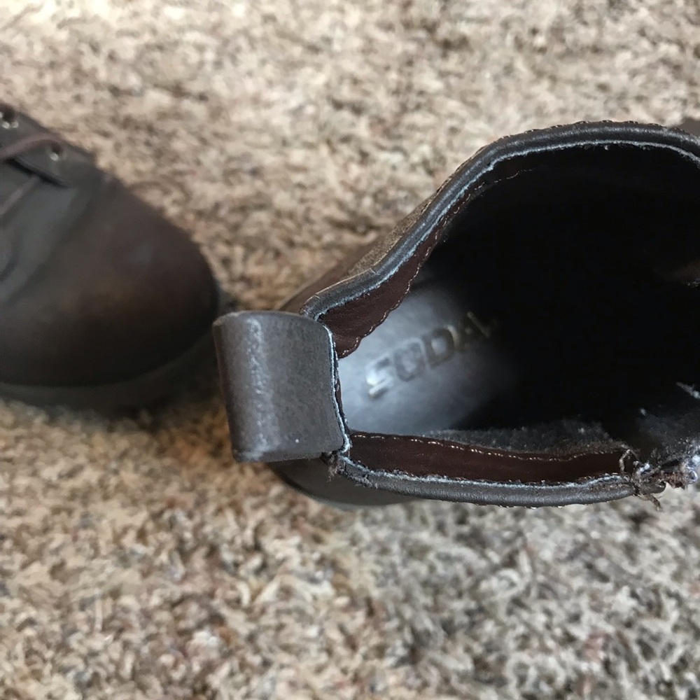 Soda chunky sole heel ankle boots - Picture 11 of 16